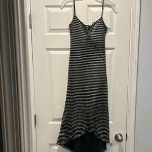 Black and White Checkered Dress